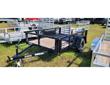 2022 62 x 8 Quality Steel & Alum Utility Trailer at S and S Trailer Sales STOCK# 3267