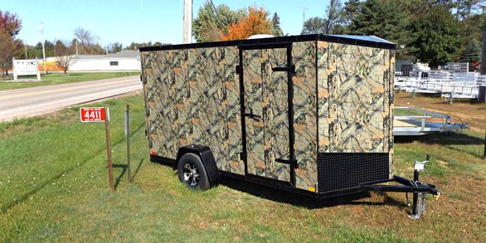 Loads of Enclosed Trailers!