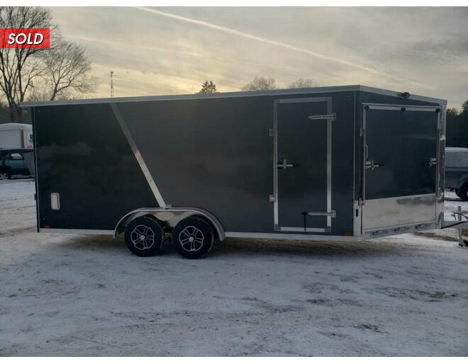 2021 Discovery Aerolite 7.5x23 Snowmobile Trailer at S and S Trailer Sales STOCK# 2962 Photo 2