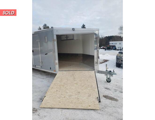 2021 7x29 Discovery Aero-Lite SE 6' interior height Snowmobile Trailer at S and S Trailer Sales STOCK# 2963A Photo 3